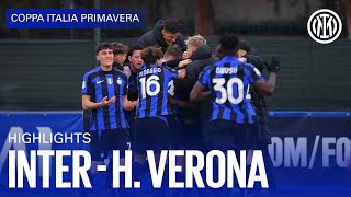 INTER 2-1 HELLAS VERONA | U19 HIGHLIGHTS | COPPA ITALIA PRIMAVERA TIM 22/23 ⚽⚫🔵?