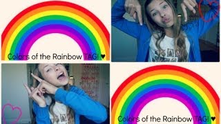 Colors of the Rainbow TAG! ♥