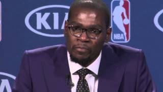 Kevin Durant Talks About His Mom During MVP Speech (中文字幕by小玉兒譯事)