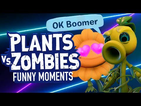 Random kids role playing in Plants vs. Zombies Battle for Neighborville (Funny Moments)