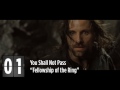 Top Ten MIddle-Earth Moments - Lord Of The Rings HD