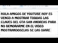 Thumbnail 1 for Todas Las Claves De Gta San Andreas Para PlayStation 2 Thumbnail 1 for Todas Las Claves De Gta San Andreas Para PlayStation 2