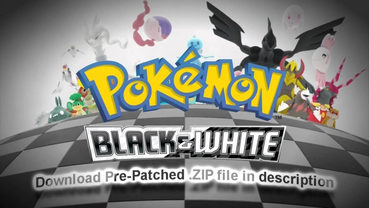 Pokemon Black and White Official English Roms Pre-Patched Download ...