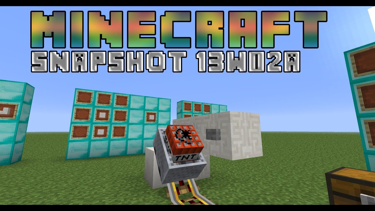 Minecraft SNAPSHOT 13w02a (PRE 1.5) - TNT MINECART y nuevos bloques ...