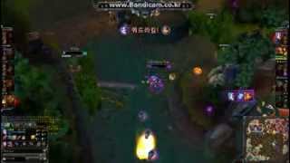 다이아3 아리의 바론스틸과 징크스 쿼드라킬(Diamond lll Ahri's baron steal, and jinx quadra)