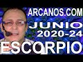Video Horóscopo Semanal ESCORPIO  del 7 al 13 Junio 2020 (Semana 2020-24) (Lectura del Tarot)