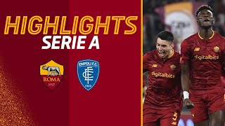 Roma 2-0 Empoli | Serie A Highlights 2022-23