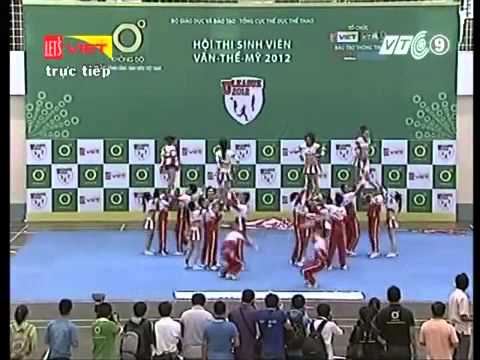 Cheerleading ĐH Kiến Trúc ĐN 02/12/2012