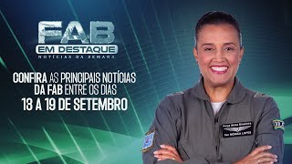 O FAB em Destaque desta sexta-feira (20/09), traz as principais notícias da Força Aérea Brasileira (FAB) do período de 13 a 19 de setembro. Nesta edição, acompanhe o intercâmbio histórico entre os músicos da Orquestra Sinfônica da Força Aérea Brasileira (OSFAB) e a Banda da Força Aérea dos Estados Unidos (USAF). Outro destaque é o Portões Abertos 2024, que atraiu 75 mil pessoas à Base Aérea de Brasília (BABR), entre outras notícias.