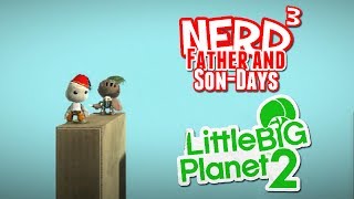 Nerd³'s Father and Son-Days - Dominoes! LittleBigPlanet 2