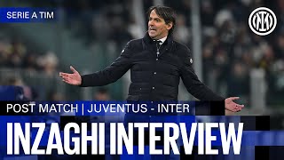 SIMONE INZAGHI INTERVIEW | JUVENTUS 1-1 INTER 🎙️⚫🔵??