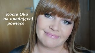 Makijaż - Kocie Oko na opadającej powiece z RedLipstickMonster