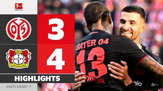 7 Goals Drama In Mainz! | MAINZ 05 — BAYER 04 LEVERKUSEN | Highlights | MD 7 – Bundesliga 2025/26