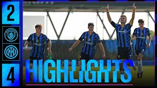 CHE VITTORIA! 🔥? | MAN CITY 2-4 INTER | HIGHLIGHTS | YOUTH LEAGUE 24/25⚫🔵??