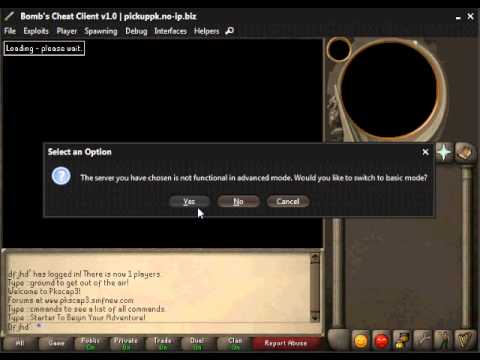 Need help with bomb rsps cheat client - YouTube