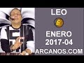 Video Horscopo Semanal LEO  del 22 al 28 Enero 2017 (Semana 2017-04) (Lectura del Tarot)
