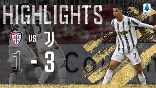 Cagliari 1-3 Juventus | CR7 Scores 770th Goal with Hat-Trick! | Serie A Highlights