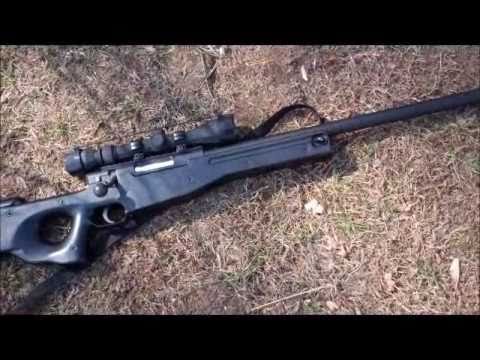 well l96 awp gas sniper shooting test well l96 awp gas sniper shooting test