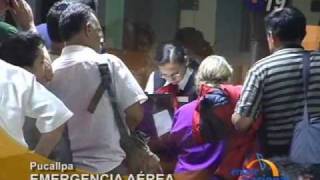 Pucallpa: Avión aterriza de emergencia desatando un gran susto y caos en los pasajeros