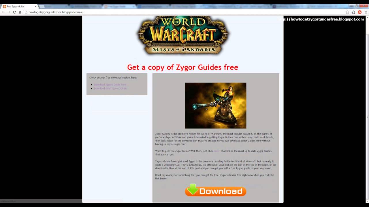 Zygor Guide Free - Patch 5.3 Updated - YouTube