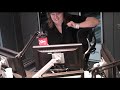 Shelagh Fogarty screams at a mouse in the studio