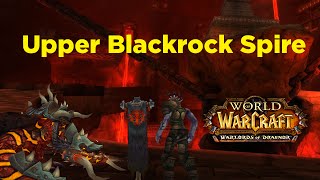 [WoD Beta] Upper Blackrock Spire Update