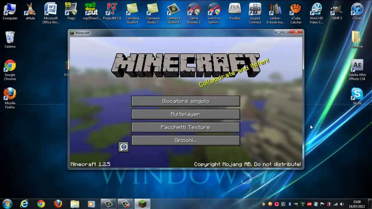 Come Scaricare Minecraft 1 7 2 Gratis Ultima Versione - YouTube