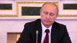 Встреча В.Путина с руководителями мировых СМИ 24.05.2014