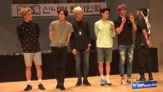 20140629 비스트 목동 팬싸인회 단체 흔들쇼