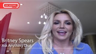 Britney Spears Ask Anything Chat w/ Saturday Night Online & Romeo. 12/07/13