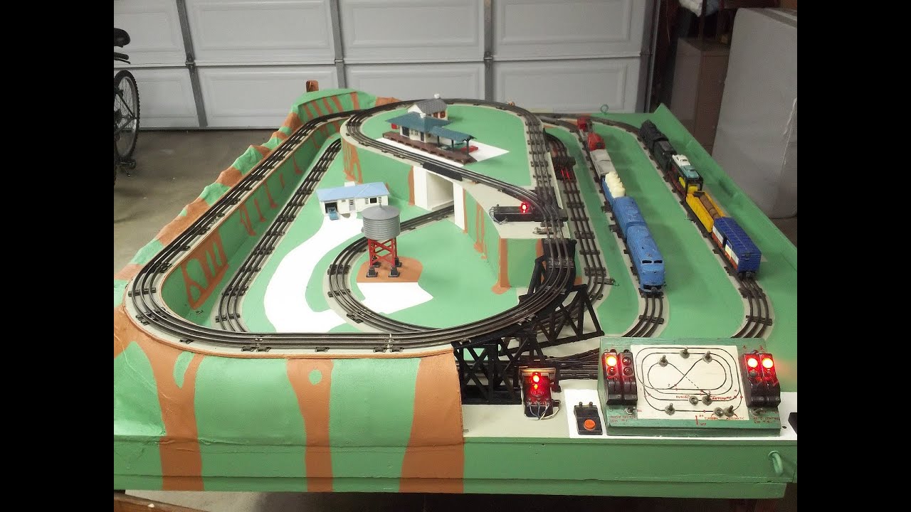 lionel track layout