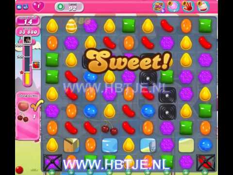 Candy Crush Saga level 92