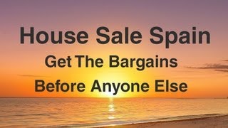 House Sale Spain - Buy Cheap Property