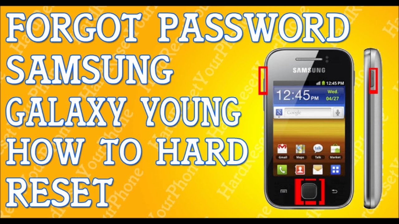 samsung tablet forgot password factory reset