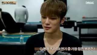 [iMBC] Triangle: Jaejoong learning how to be a casino dealer xD