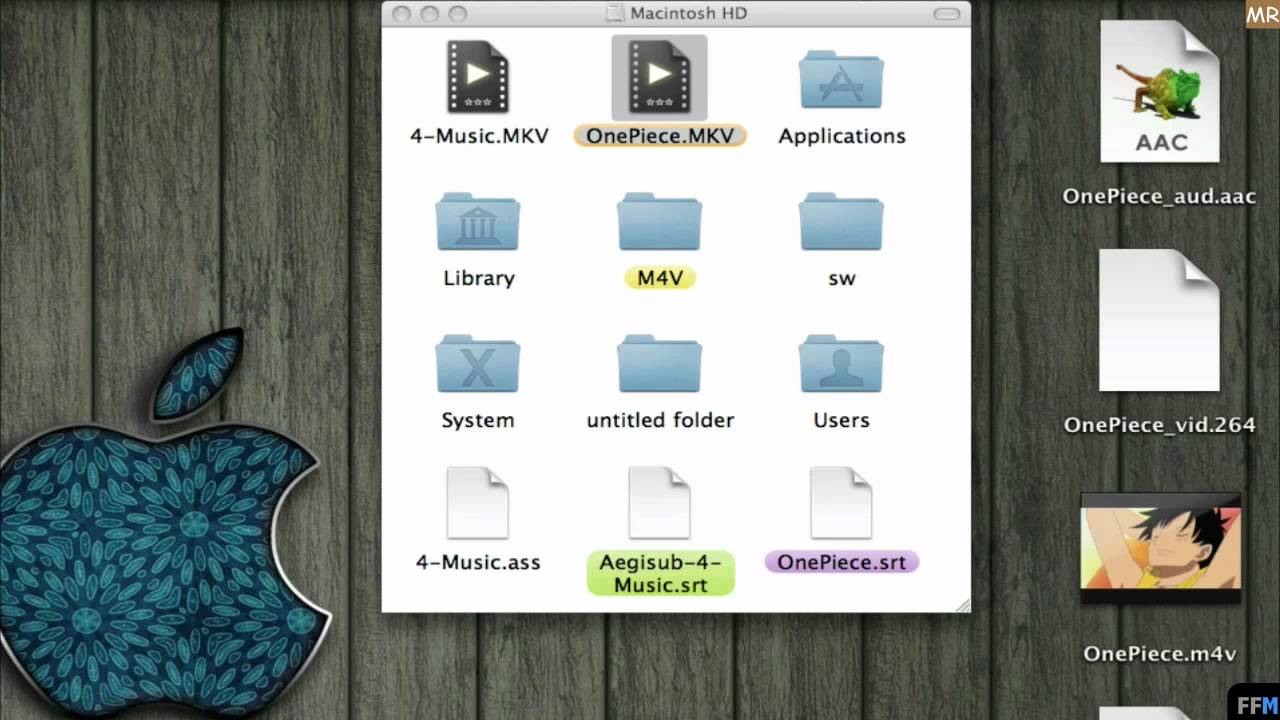 Convert MKV to M4V with Subtitle Free (Mac)-MR - YouTube