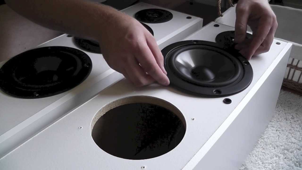 DIY Painting Tower Speakers YouTube