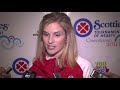 2011 Scotties Tournament of Hearts Draw 4 Media Scrum