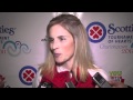 2011 Scotties Tournament of Hearts Draw 4 Media Scrum
