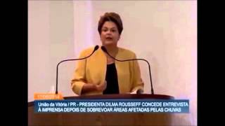 Dilma -  botes de fibra ótico