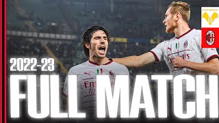 Tonali's late goal wins it for the Rossoneri | Verona 1-2 AC Milan | Full Match | Serie A 2022/23