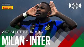 MILANO AND ITALY NERAZZURRI ON THE SAME NIGHT 🎉⚫🔵?? | MILAN 1-2 INTER | EXTENDED HIGHLIGHT🏆🇮🇹?????