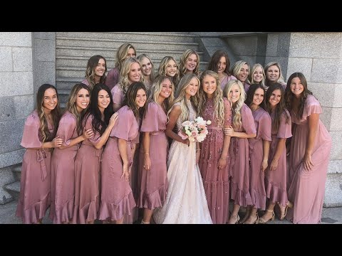 Meet Bride With 20 Bridesmaids
