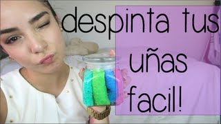 DESPINTA TUS UÑAS FACIL! (DIY)