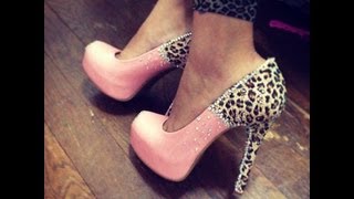 DECORA TUS ZAPATOS LEOPARDO