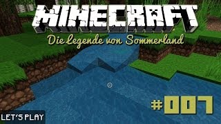 MINECRAFT SOMMERLAND #007: Natur pur: Künstlicher Bachlauf «» Let's Play Minecraft