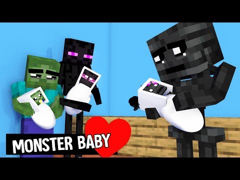 MONSTER SCHOOL : BREWING BABY - FUNNY MINECRAFT ANIMATION