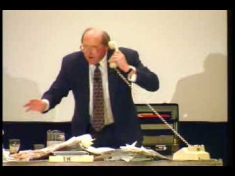 Harold Taylor Time Management Expert - Humorous video describing disorganization