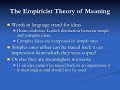 Hume 1: Empiricism and the A Priori