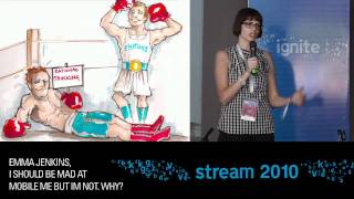 Emma Jenkins: I Should Be Mad at MobileMe But I`m Not. Why? #WPPStream 2010 #Ignite - Length: 5:12